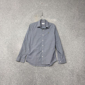 라코스테 스트라이프 로고 셔츠 M