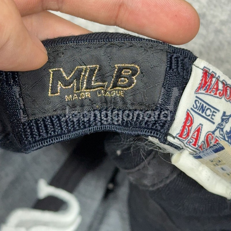 MLB 화이트 삭스 로고 네이비 볼캡 M-XL--5