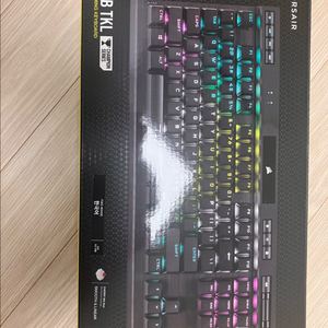 커세어k70 rgb tkl팝니다.
