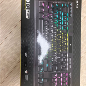 커세어k70 rgb tkl팝니다.