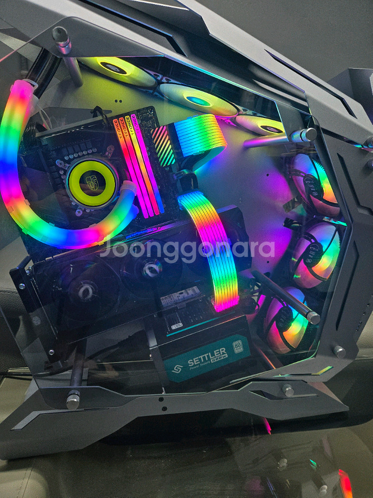 게이밍 컴퓨터본체 고가케이스 튜닝 RTX2080--4