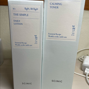 [미개봉]싸이닉 더심플 토너500ml/로션300ml
