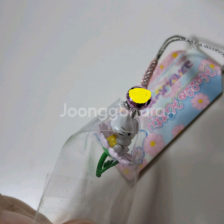 헬로키티 한정 코스모스 키티 스트랩 고전 키티 빈티지--6