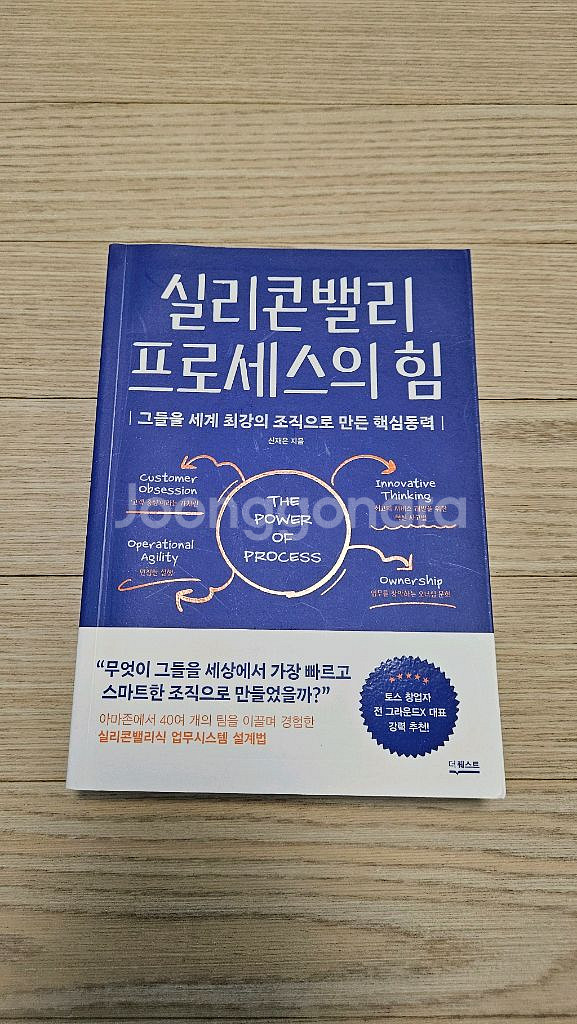 실리콘밸리 프로세스의 힘 최상급 중고책 팝니다--0