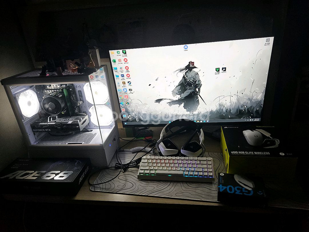 RTX4060 cpu i5-13400F/쿨러 모니터--0
