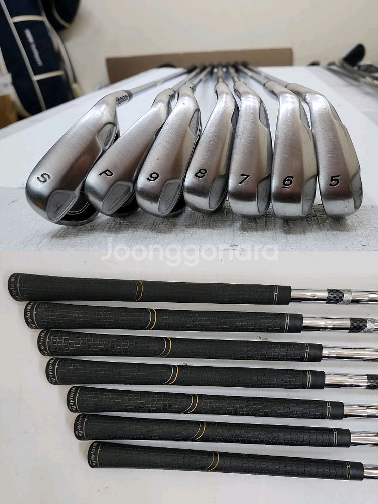 테일러메이드 버너 경량스틸 아이언 남성용 골프채 풀세트--2