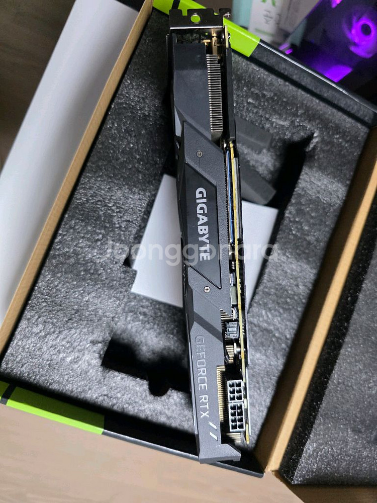 기가바이트 rtx2080 oc 8g 그래픽카드--1