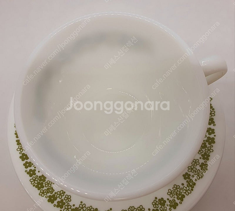 빈티지 코닝 파이렉스 크레지데이지 블라썸 찻잔1셋트값--6