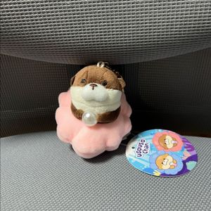 조개 속 우소우소짱 (다크브라운) 키링 팝니당