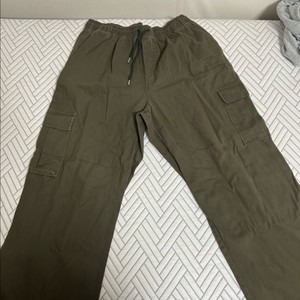 오버핏 카고팬츠 (올리브,카키)