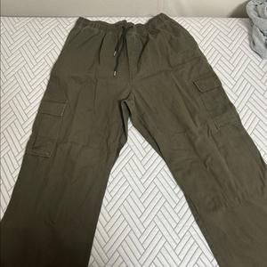 오버핏 카고팬츠 (올리브,카키)