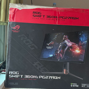 pg27aqn qhd 360hz Asus 모니터 팝니다