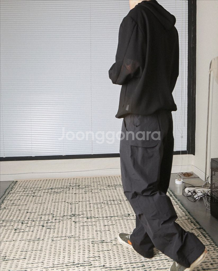 999휴머니티 메쉬 후드집업 에브리데이 후드 크로셰--3