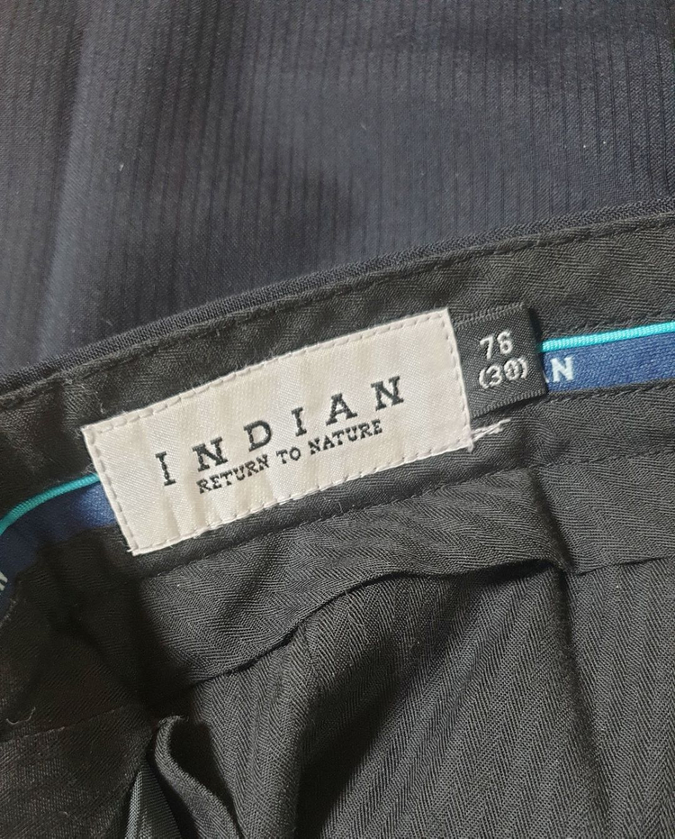 인디안 미사용 남성 정장 바지 30 170cm m 이미지