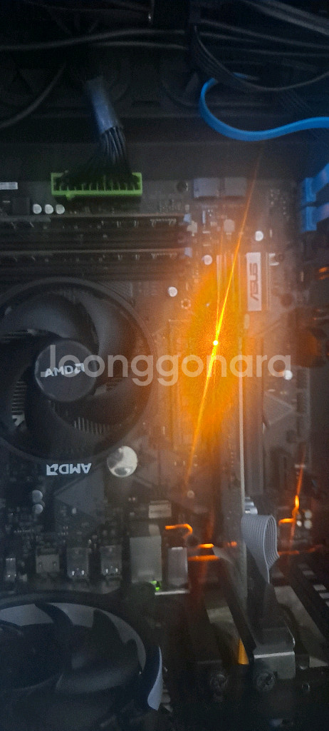 라이젠 CPU와 B450보드셋+16G램+256G NVM--0