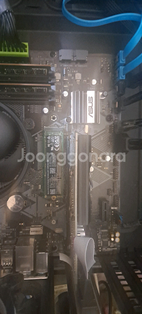 라이젠 CPU와 B450보드셋+16G램+256G NVM--2