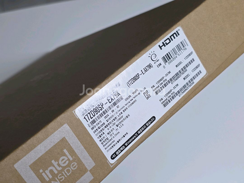 LG 그램 프로 17인치 화이트 외장그래픽 (최고사양)--7