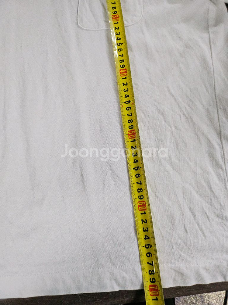 라코스테 클래식핏 흰색 반팔 XL--8