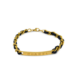 CHANEL Pre-Owned1996 레더 앤 체인 브