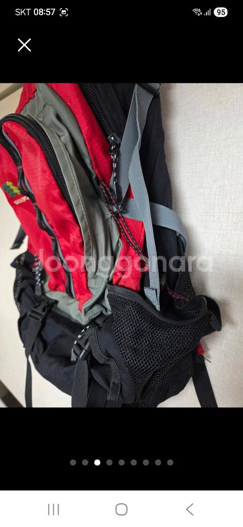 코오롱스포츠 등산배낭32L(레인커버)--2