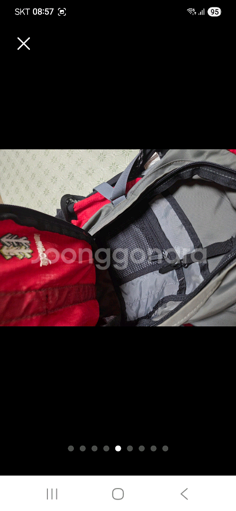 코오롱스포츠 등산배낭32L(레인커버)--4