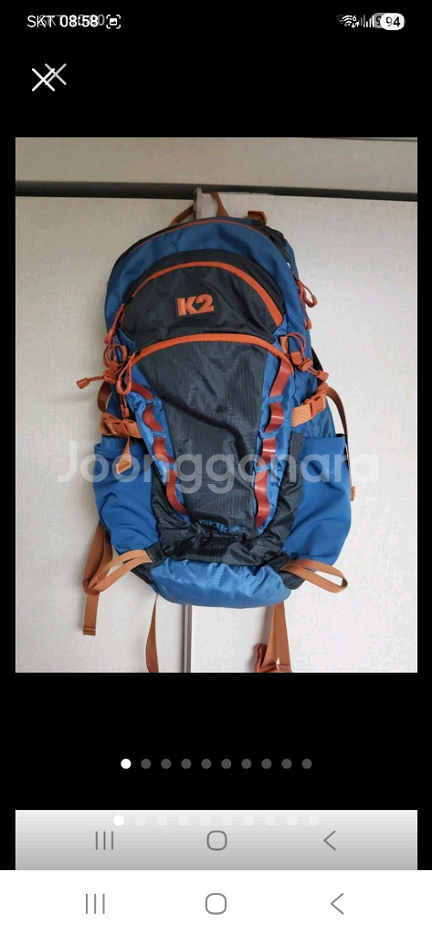 K2 하이커 등산배낭30L 레인커버포함--0
