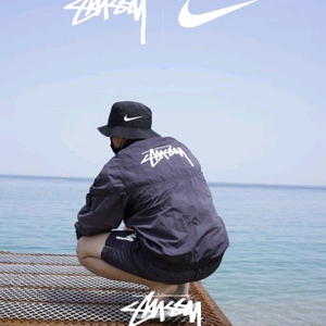 [한정판]나이키 X 스투시 버킷햇 블랙 L/XL 판매!