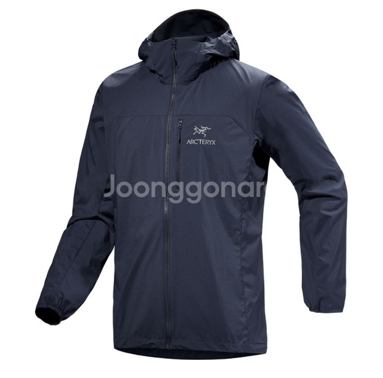 (S,M,L,XL)아크테릭스 스쿼미시 후디 블랙 사파이--0