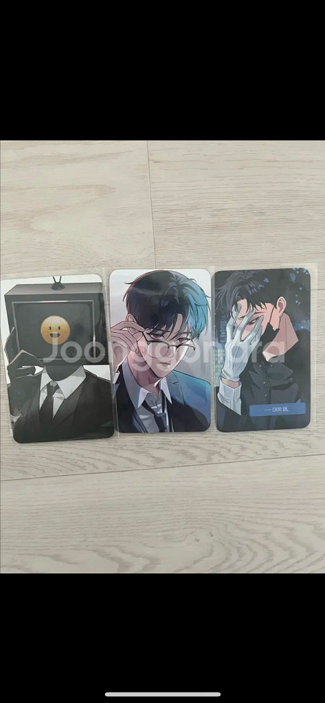 괴담출근 포카 3종 일괄 재관,솔음,브라운--0