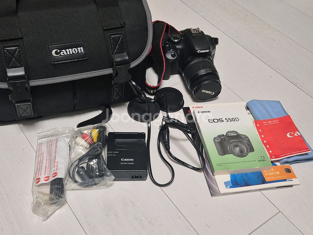 캐논 EOS550d+1855렌즈 풀세트--0