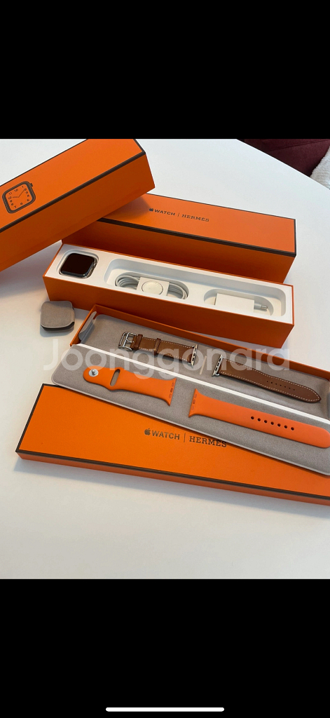 애플워치5 에르메스 풀박스 44mm--0