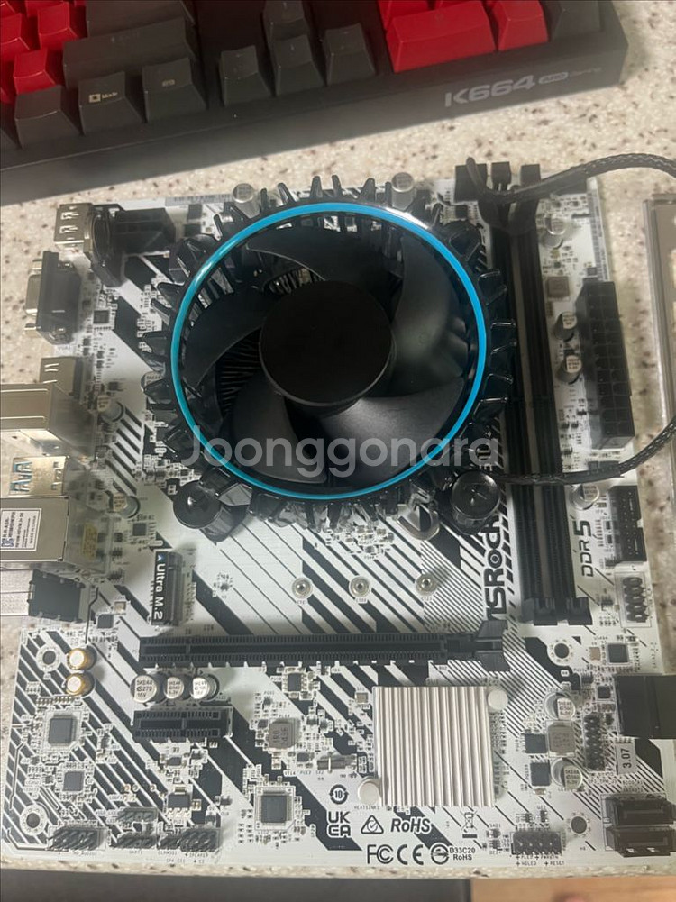 i3-12100f+애즈락 H610M-HDV/M.2+D5--0