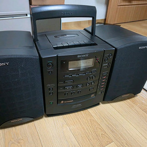 SONY 소니 빈티지 명품 카세트 CD 플레이어