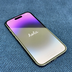 아이폰14pro 256GB 딥퍼플 자급제 배터리100%