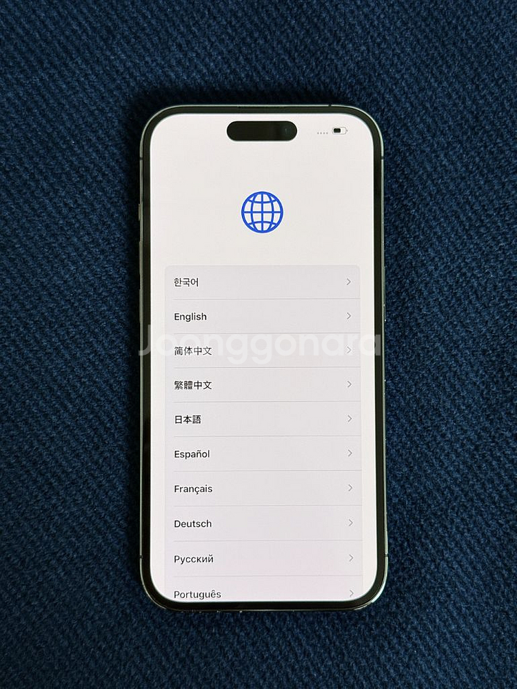 아이폰14pro 256GB 딥퍼플 자급제 배터리100%--2