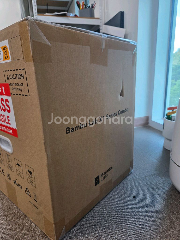 뱀부랩X1c 콤보 미개봉새제품 3d프린터--1