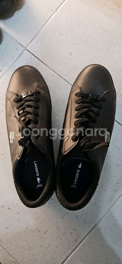 라코스테 스니커즈 신발 290--0