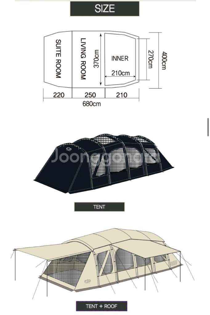 제드 티맥스ex 텐트--1
