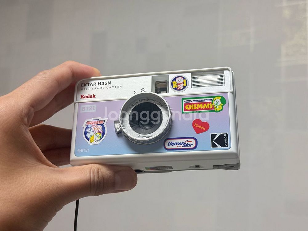 코닥 토이 필름 하프 카메라 H35N BTS 에디션--1