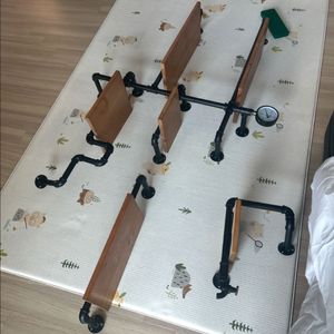 DIY 파이프 별걸이 선반. 피규어. 소품.인테리어