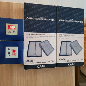 자동차 에어, 오일, 에어컨필터 각2개 팝니다