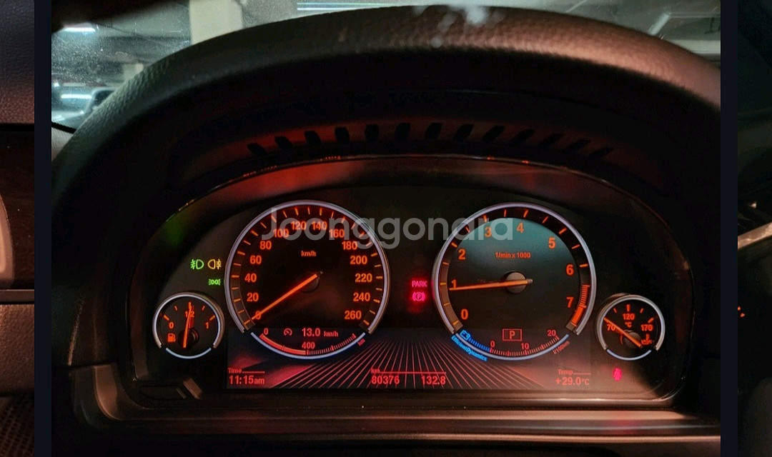 bmw 528i 2012년식 8만킬로 910만원--7