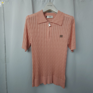 셀린느/고퀄 반팔 니트 핑크/여 S55-M66