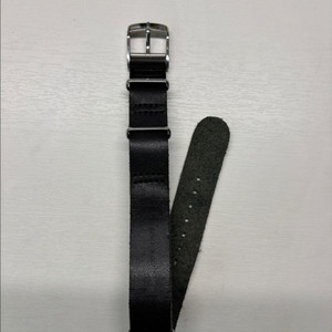 knot 놋토 토치기 레더 나토가죽스트랩 18mm 블랙