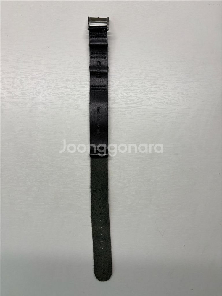 knot 놋토 토치기 레더 나토가죽스트랩 18mm 블랙--2