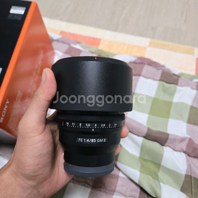 소니 FE 85mm F1.4 GM II 렌즈--5