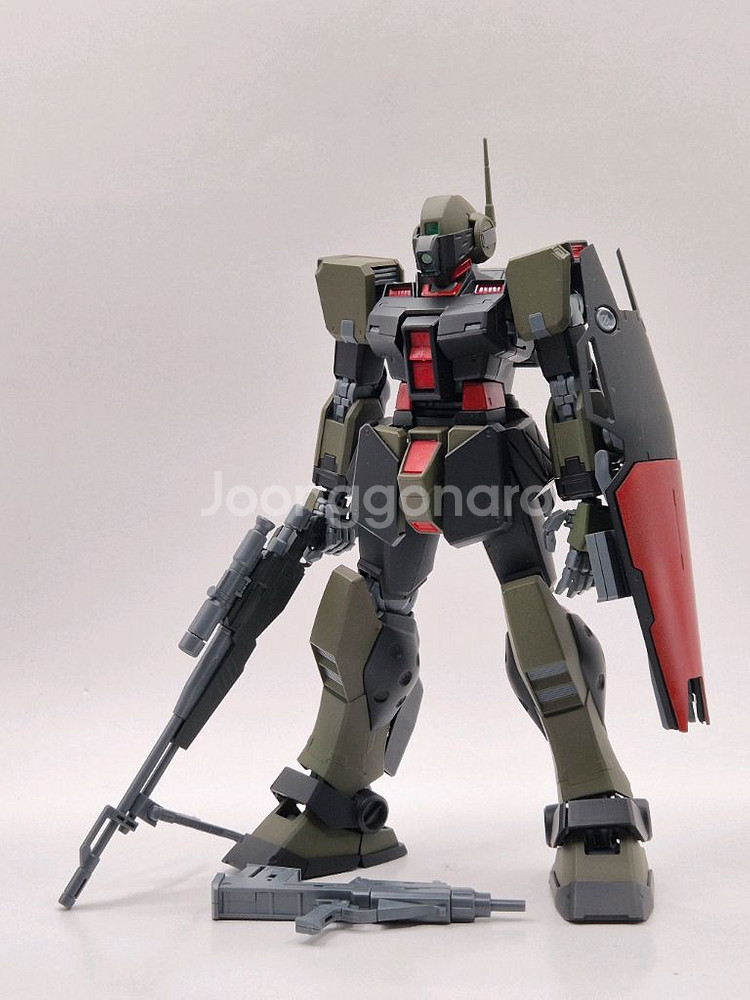 (최상) 도색작 mg 짐 스나이퍼2 건담 반다이 건프라--0