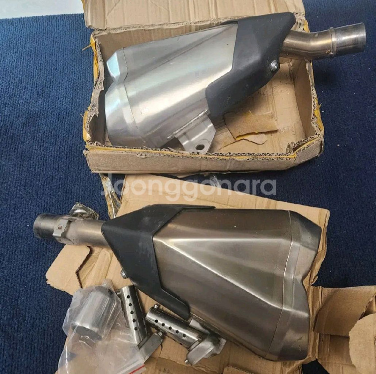 16년식 가와사키 닌자 z1000sx 순정머플러--0