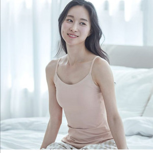 감탄브라 인견쿨 베이지 m