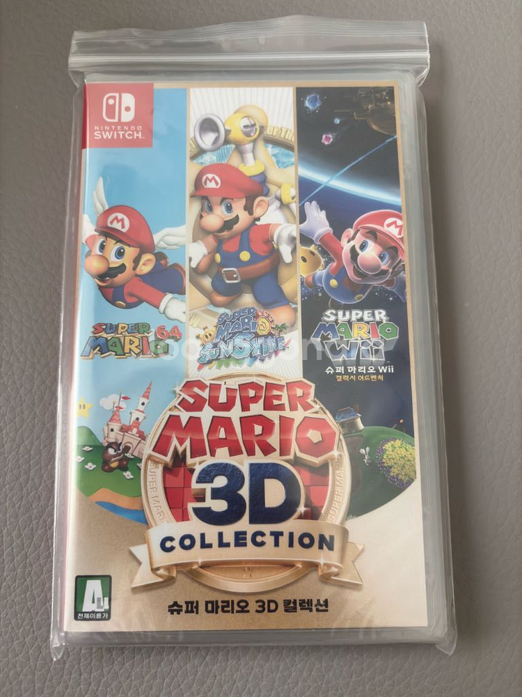 마리오 3d 컬렉션 미개봉 택포--0